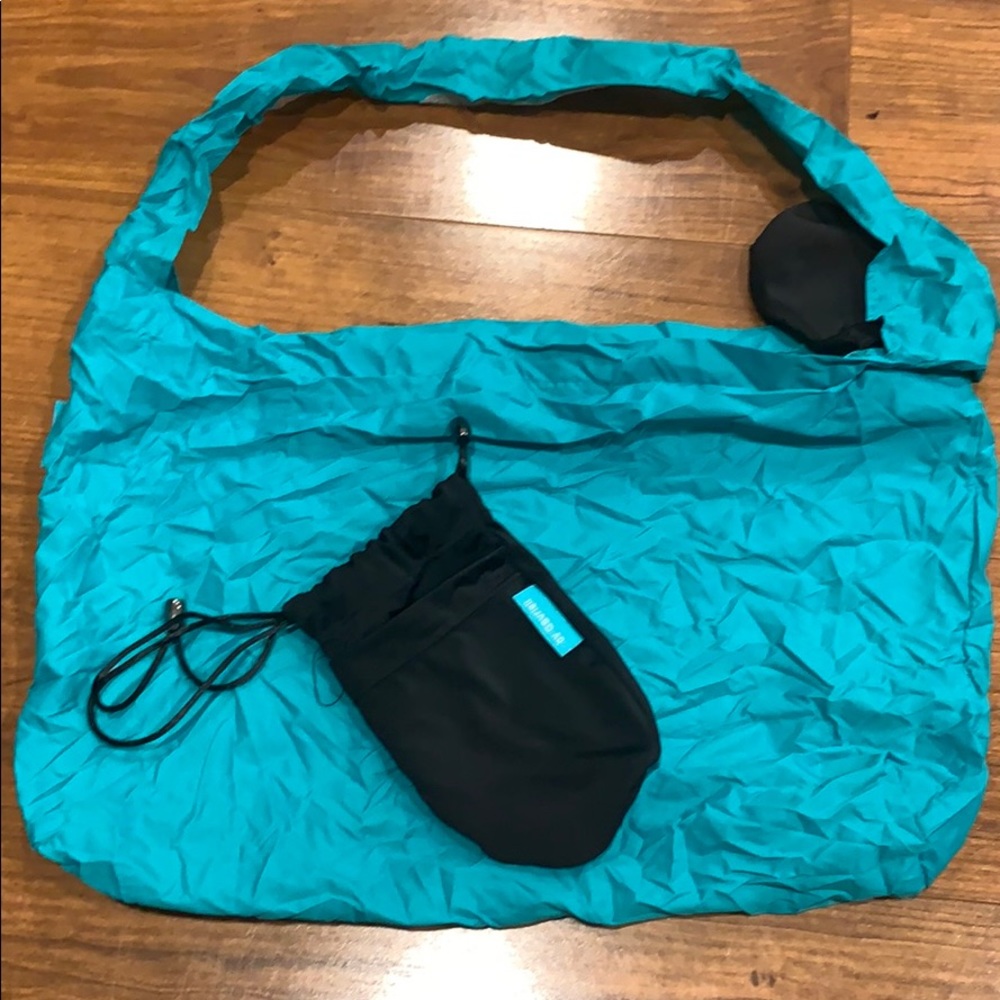 Tieks shoe case and roll up bag